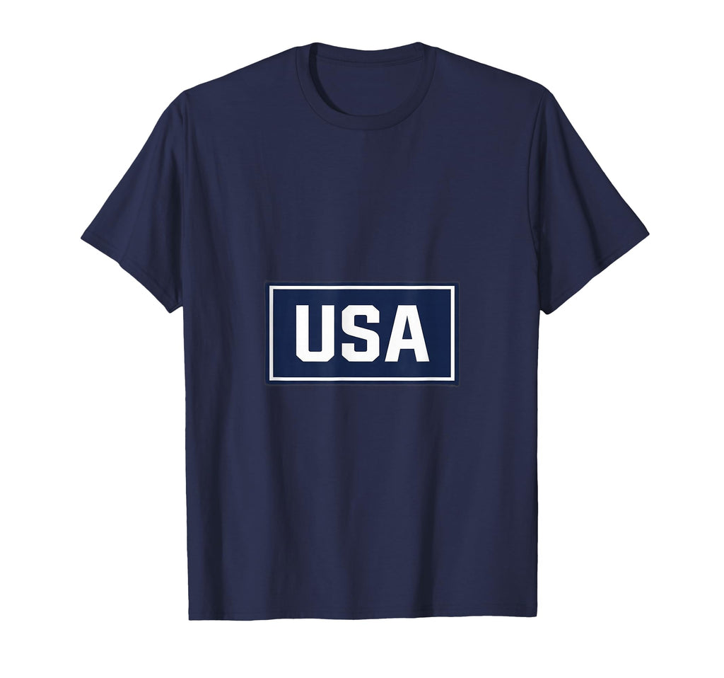 Usa Football Soccer T-Shirt - Custom Art Print Unisex