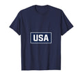 Usa Football Soccer T-Shirt - Custom Art Print Unisex