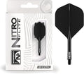 RED DRAGON Darts – Nitro Flite Integrated Flight & Shaft System – No.2 Shape and Design - Available in Short, Intermediate & Medium - Available in Variety of Colours - Professional Darts Accessories