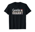 Soccer Goalie Granny Leopard Soccer T-Shirt - Trendy Graphic Men Women