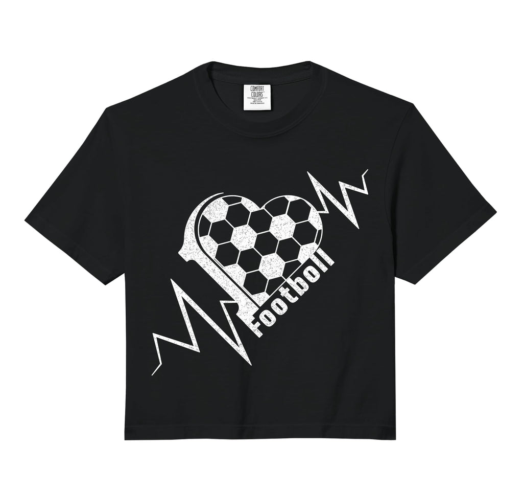 Football Heartbeat Pulse Soccer Lover Sweatshirt - Custom Art Print Unisex