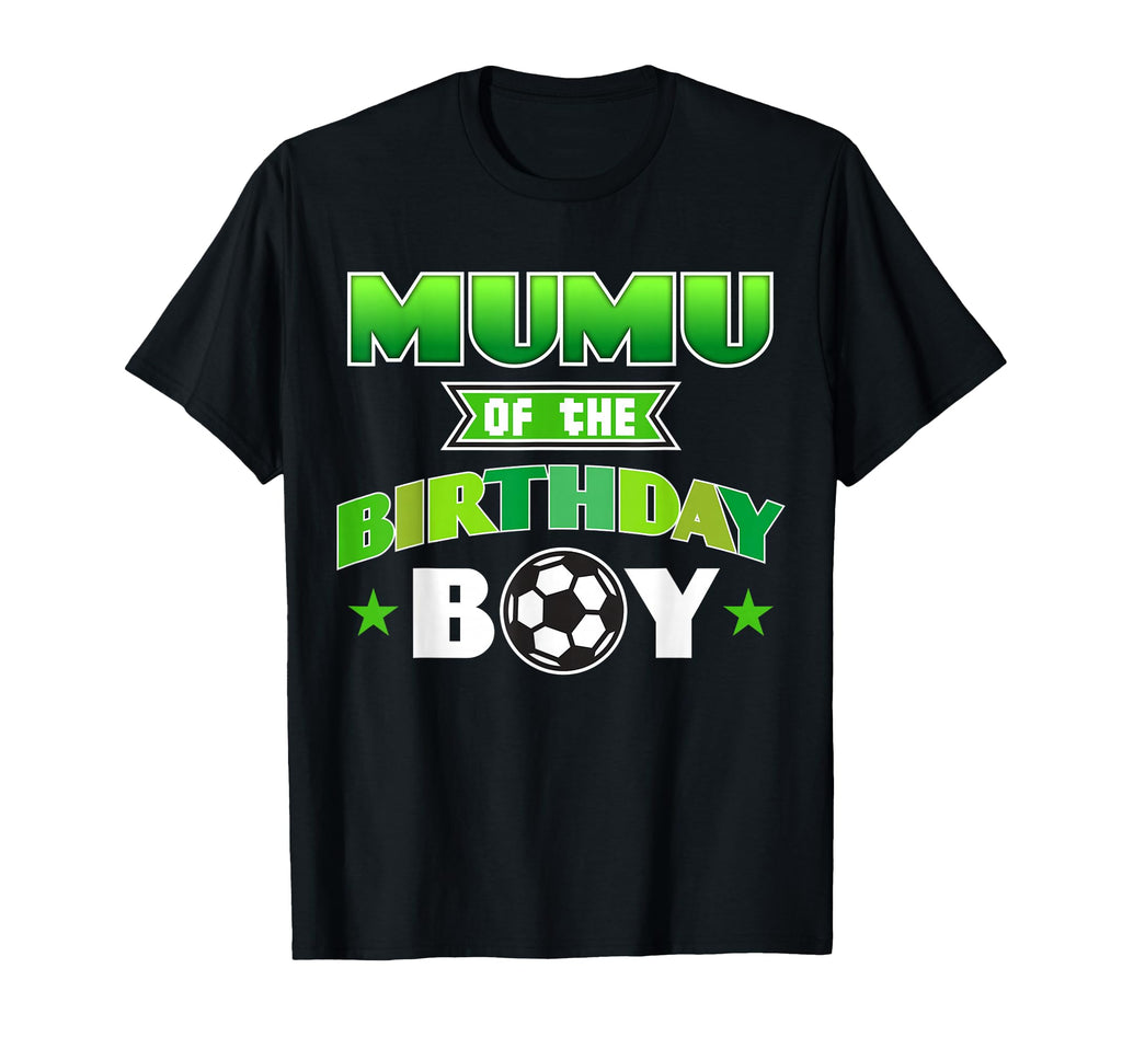 Mumu Birthday Soccer Party Family Love T-Shirt - Fun Novelty Design Unisex