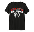 Soccer Coachs Girlfriend Coquette T-Shirt - Fun Novelty Design Unisex