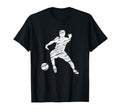 Soccer Player And Soccer Fan Motif T-Shirt - Trendy Graphic for Adults