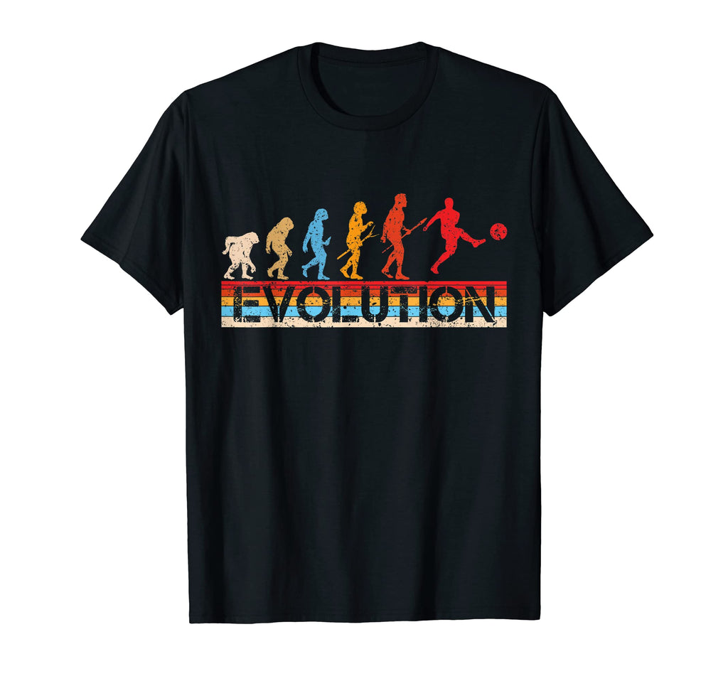 Funny Soccer Fans Evolution Soccer Players T-Shirt - Unique Graphic Unisex