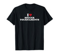 I Love Soccer Tournaments T-Shirt - Unique Graphic for Adults