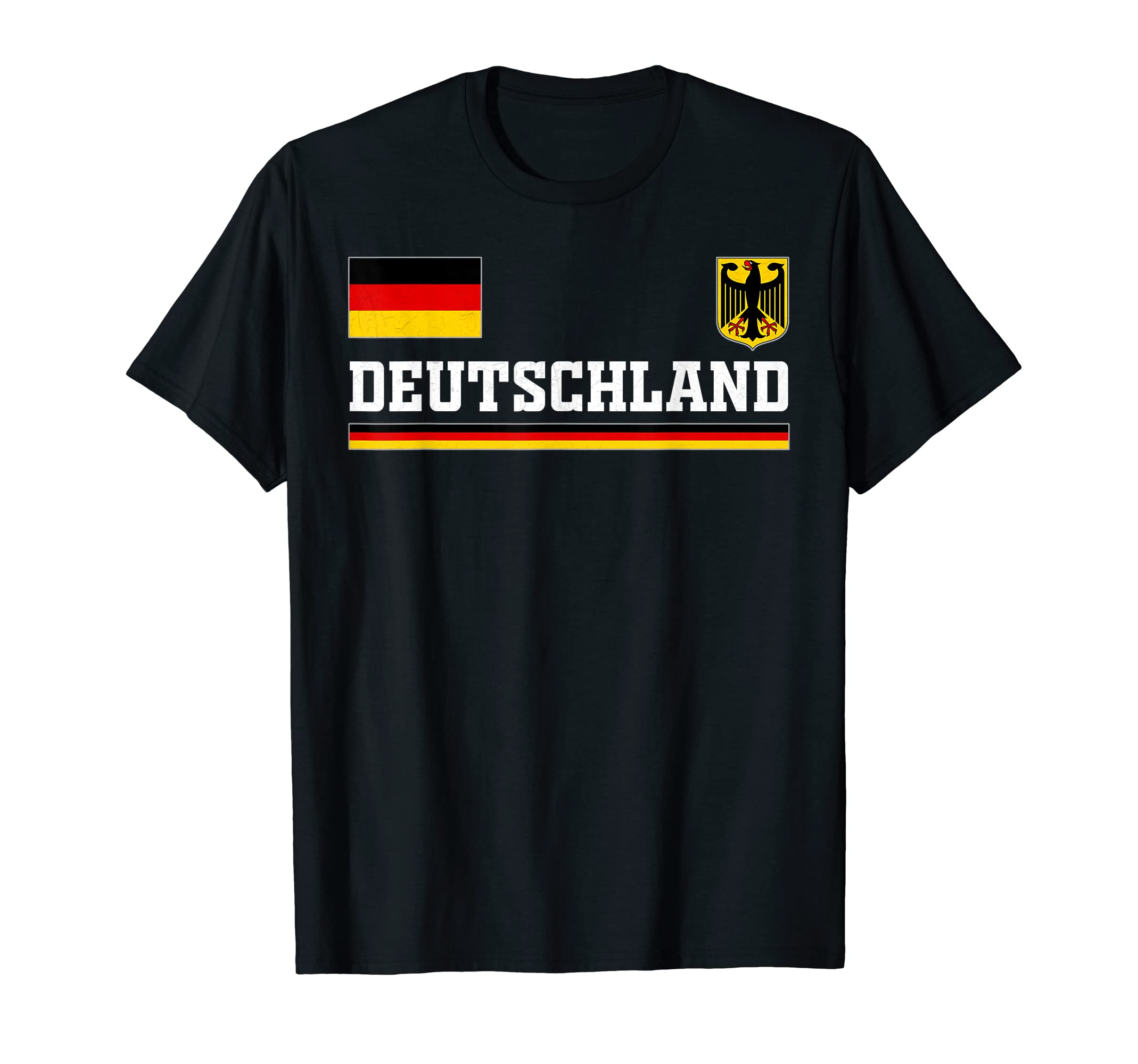 Germany Soccer Fan Jersey Fussball T-Shirt - Trendy Graphic Unisex