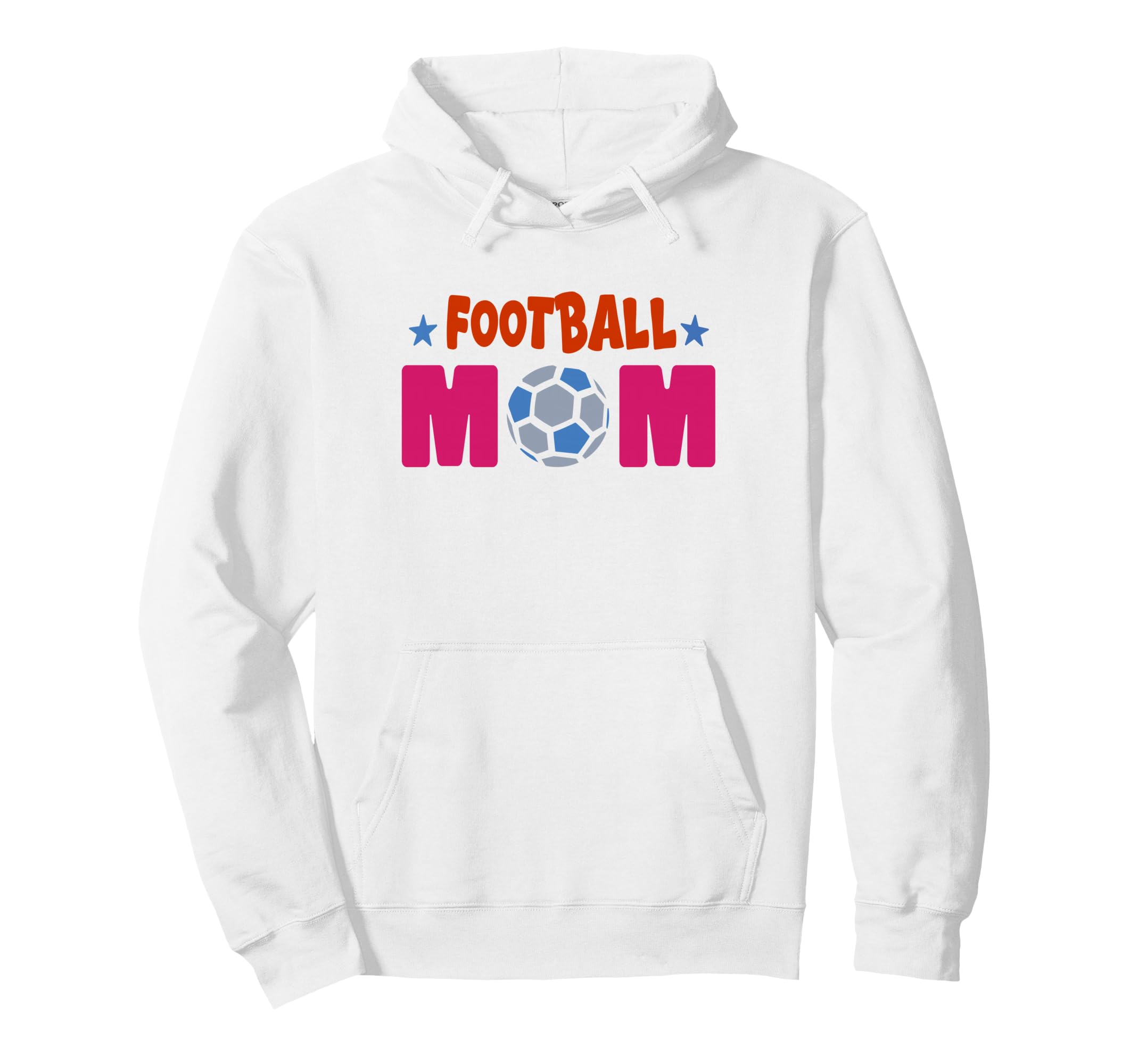 Football Mom Soccer Game Day Gift Hoodie - Casual Everyday Wear for Adults