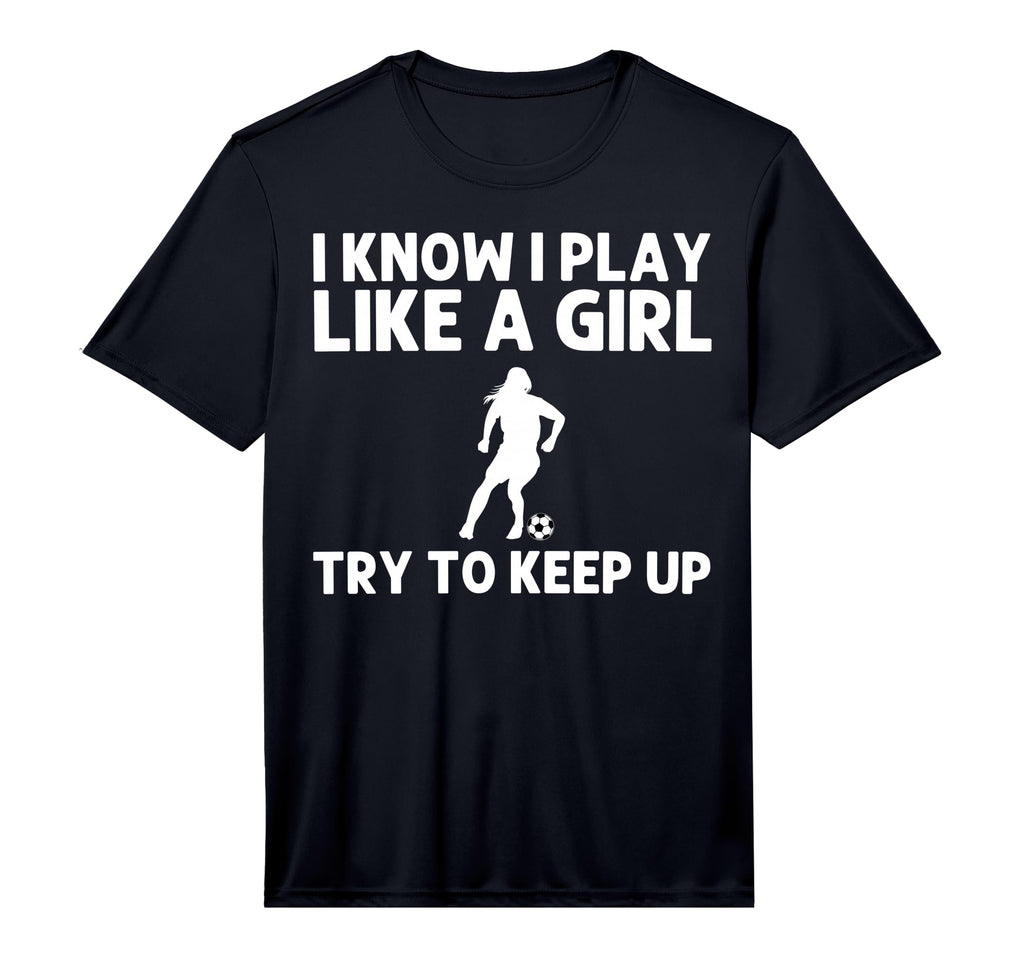 Funny Soccer Art Soccer Player T-Shirt - Minimalist Print for Adults