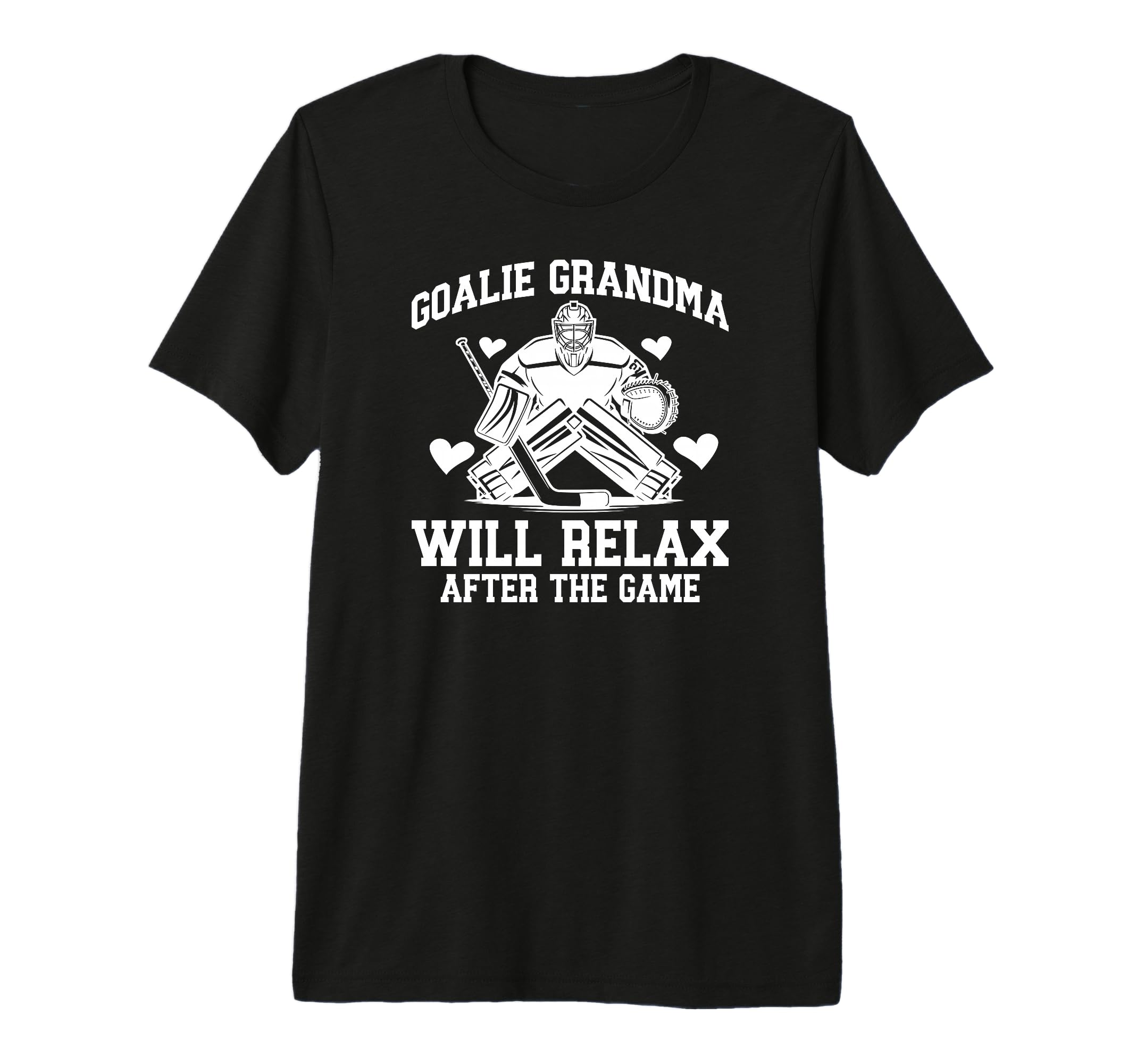 Funny Hockey Goalie Grandma Ice T-Shirt - Aesthetic Graphic for Adults