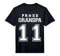 Number 11 Custom Proud Soccer Futbol T-Shirt - Unique Graphic for Adults