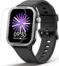 Smart Watch for Kids No Phone Needed, Tempered Glass Fitness Tracker Boy Teens with 19 Sport Modes, Pedometer, Sleep Monitor, Kids Watch Birthday Gifts Toy Gift for Girls Boys 6-16 (Black)