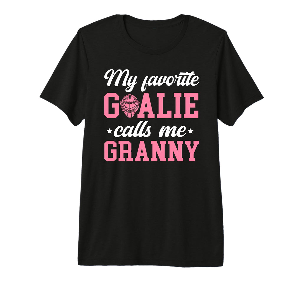 Proud Ice Hockey Goalie Granny T-Shirt - Casual Everyday Wear for Adults