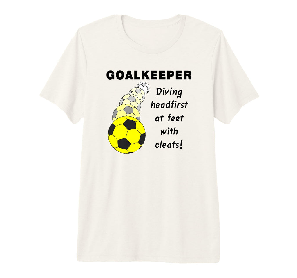 Soccer Goalkeeper Tri Blend T-Shirt - Novelty Apparel Unisex