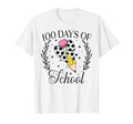 100 Days School Soccer Coquette Pencil Bow T-Shirt - Trendy Graphic Unisex