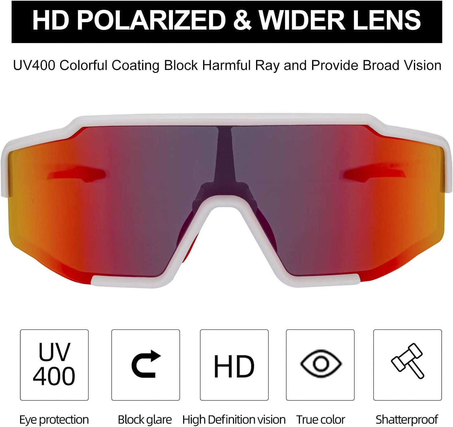 Polarized Cycling Sunglasses (UV400)