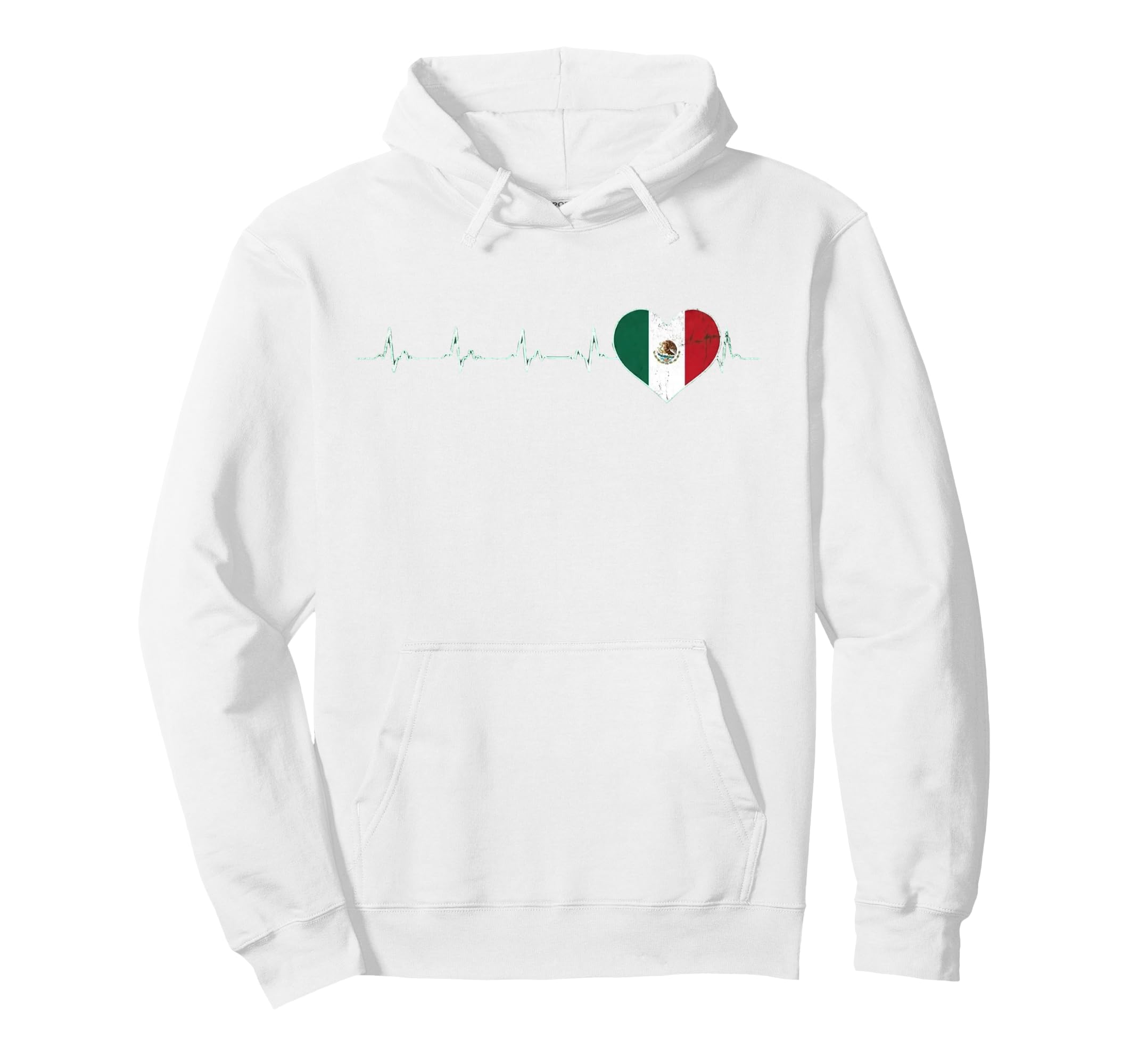 Mexico Flag Mexican Hispanic Pride Hoodie - Streetwear Style Men Women