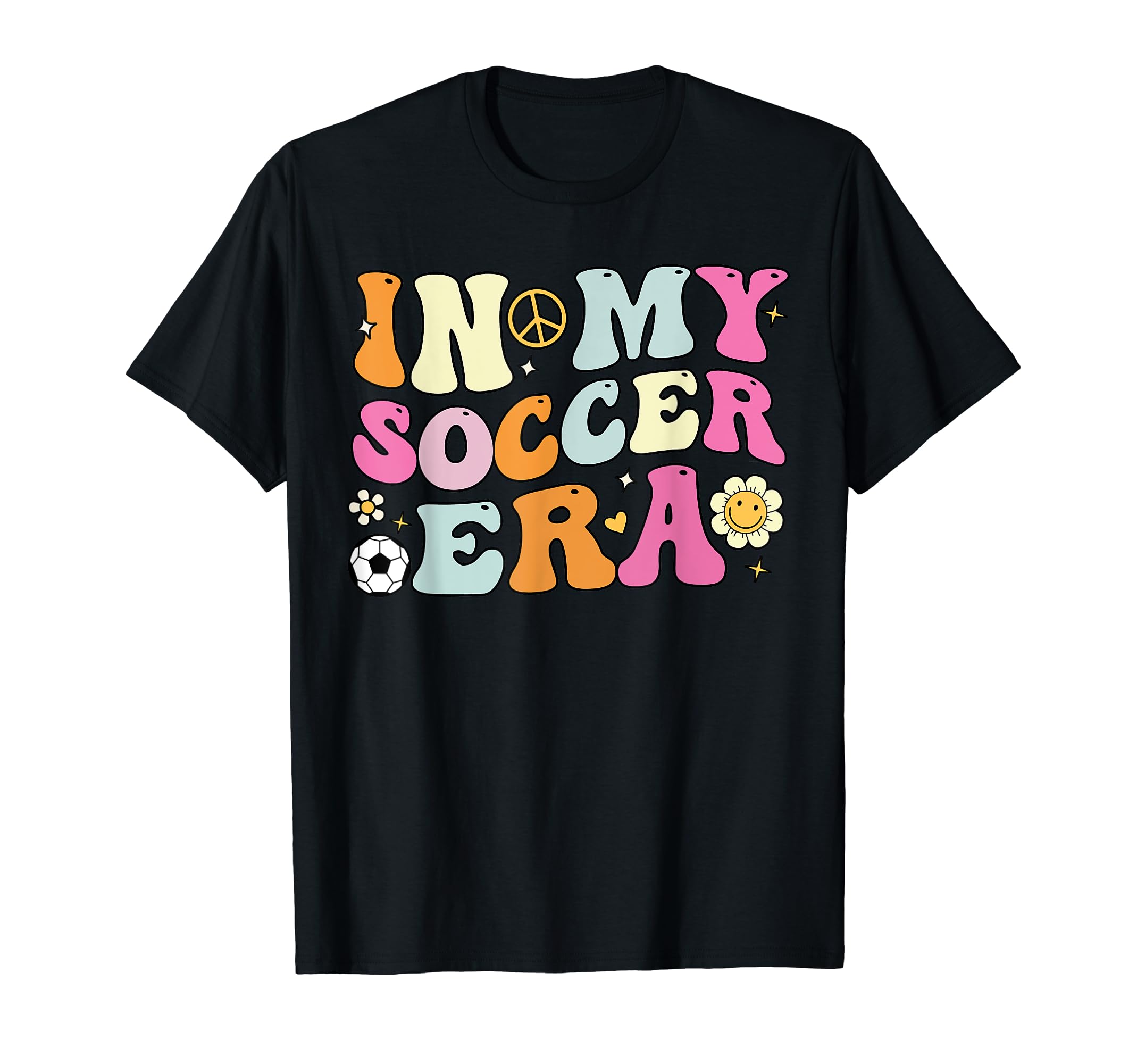 My Soccer Era Groovy Soccer Players T-Shirt - Novelty Apparel Men Women