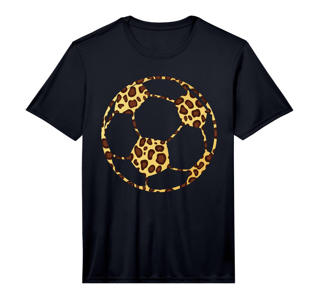 Soccerball Cheetah Leopard Pattern Sport T-Shirt - Streetwear Style Unisex