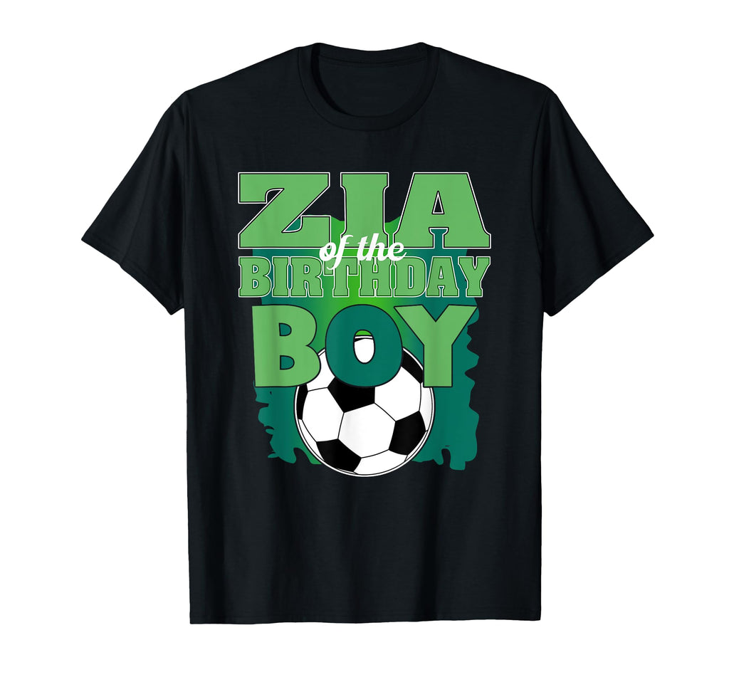 Zia Birthday Soccer Group Family T-Shirt - Unique Graphic for Adults