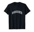 Soccer Minimalist Inspired Varsity T-Shirt - Streetwear Style for Adults
