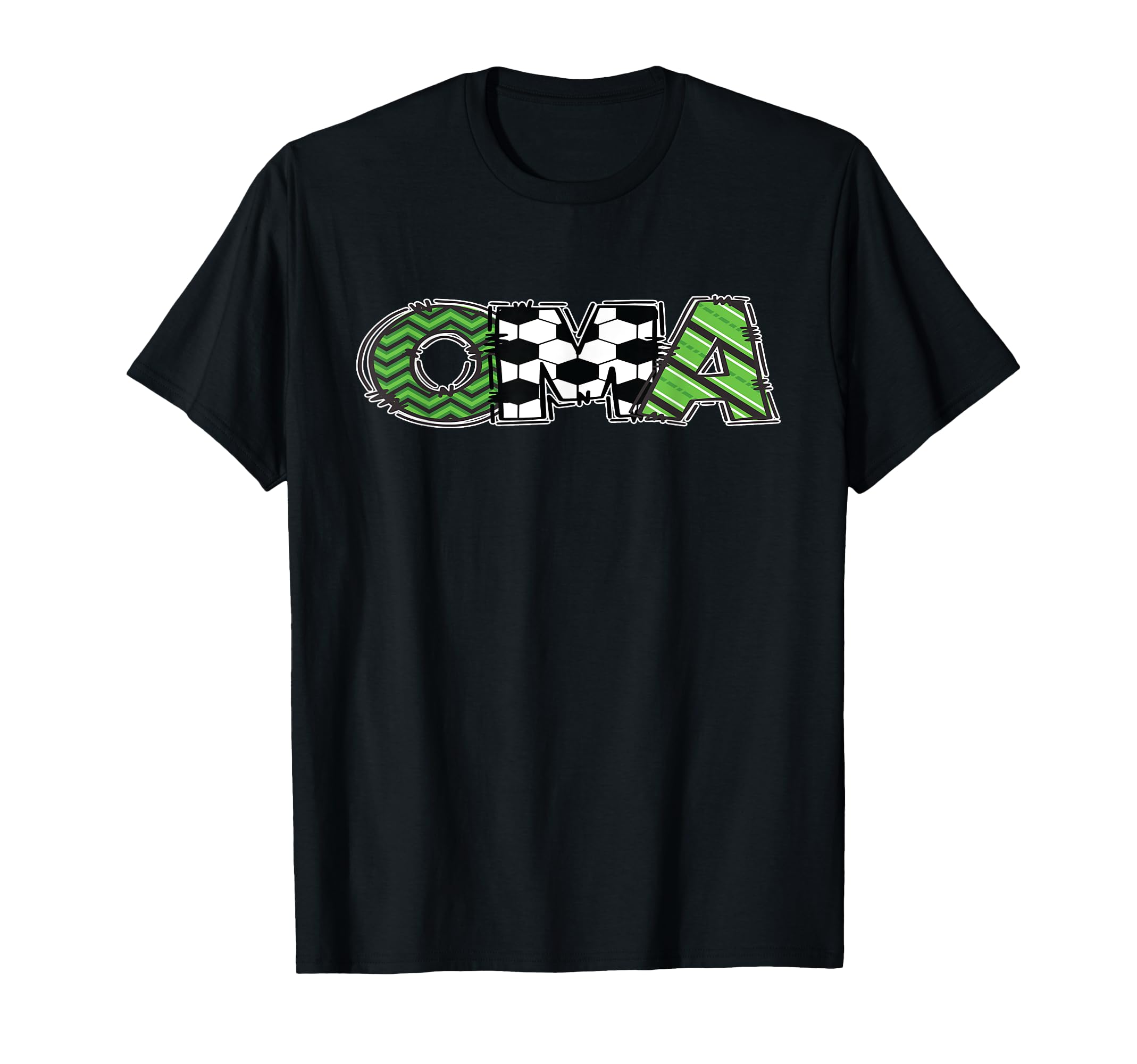 Soccer Oma Birthday Party T-Shirt - Casual Everyday Wear Unisex