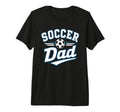 Soccer Dad Funny Athletic Lettering T-Shirt - Aesthetic Graphic Unisex