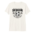 Senior Soccer 2026 Final Half Tri Blend T-Shirt - Trendy Graphic Unisex