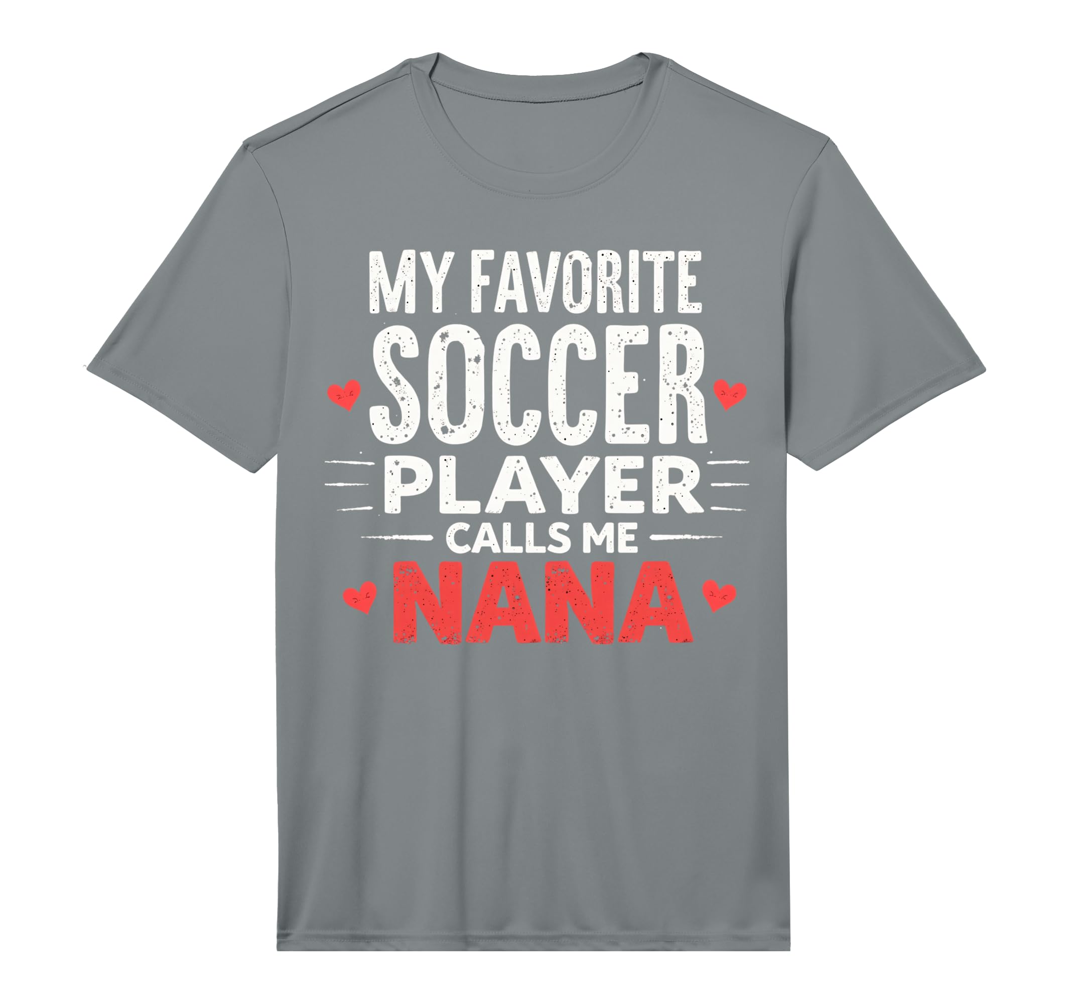 Proud Soccer Nana Funny Grandma Lover T-Shirt - Minimalist Print Unisex