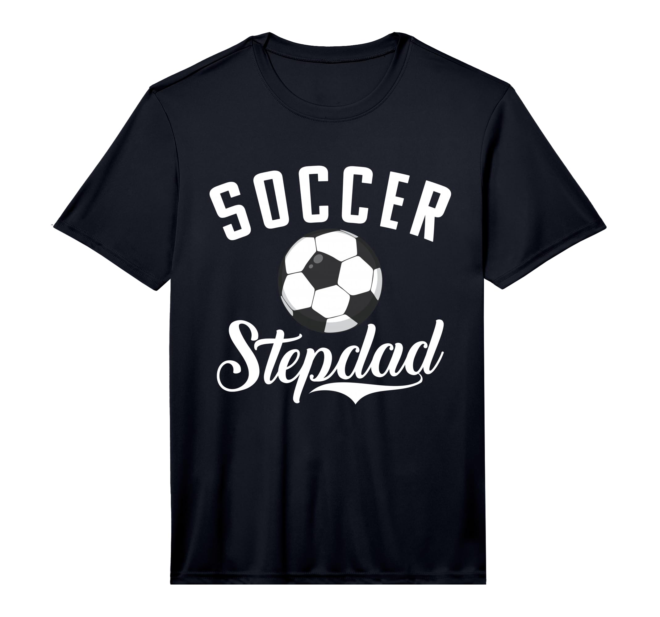 Mens Soccer Stepdad Sport Stepdad T-Shirt - Minimalist Print Men Women
