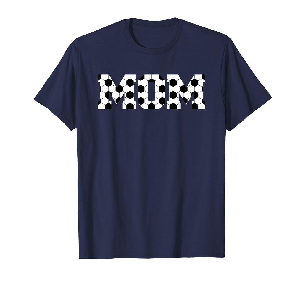 Womens Soccer Mom Spellout T-Shirt - Minimalist Print for Adults