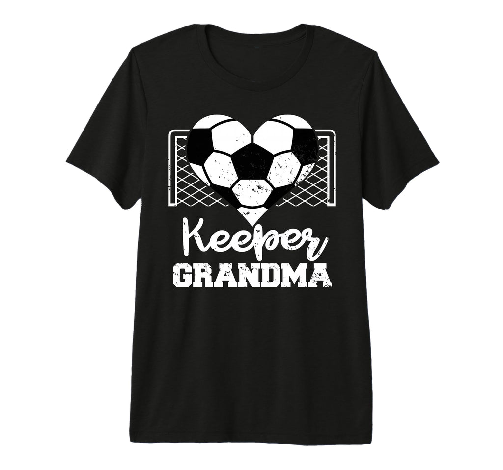Keeper Grandma Funny Soccer Goalkeeper T-Shirt - Fun Novelty Design Unisex