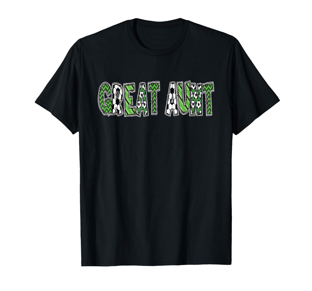 Soccer Great Aunt Birthday Party T-Shirt - Unique Graphic for Adults