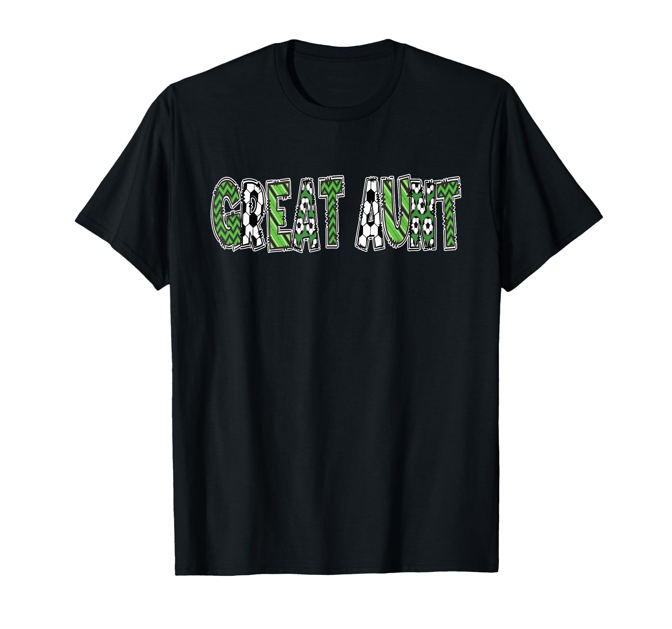Soccer Great Aunt Birthday Party T-Shirt - Unique Graphic for Adults
