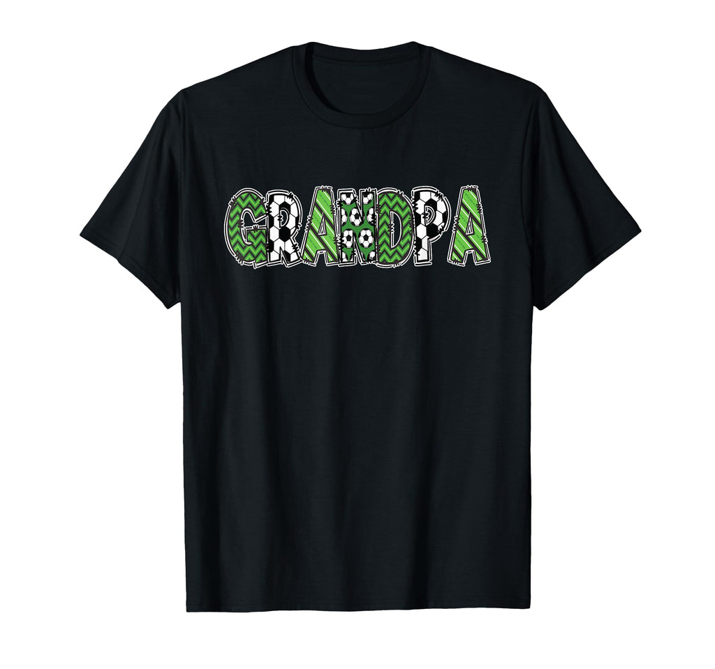 Soccer Grandpa Grandpa Birthday Party T-Shirt - Novelty Apparel Men Women