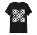 Soccer Football Grid Goalie Passion Soccer T-Shirt - Graphic Print Unisex