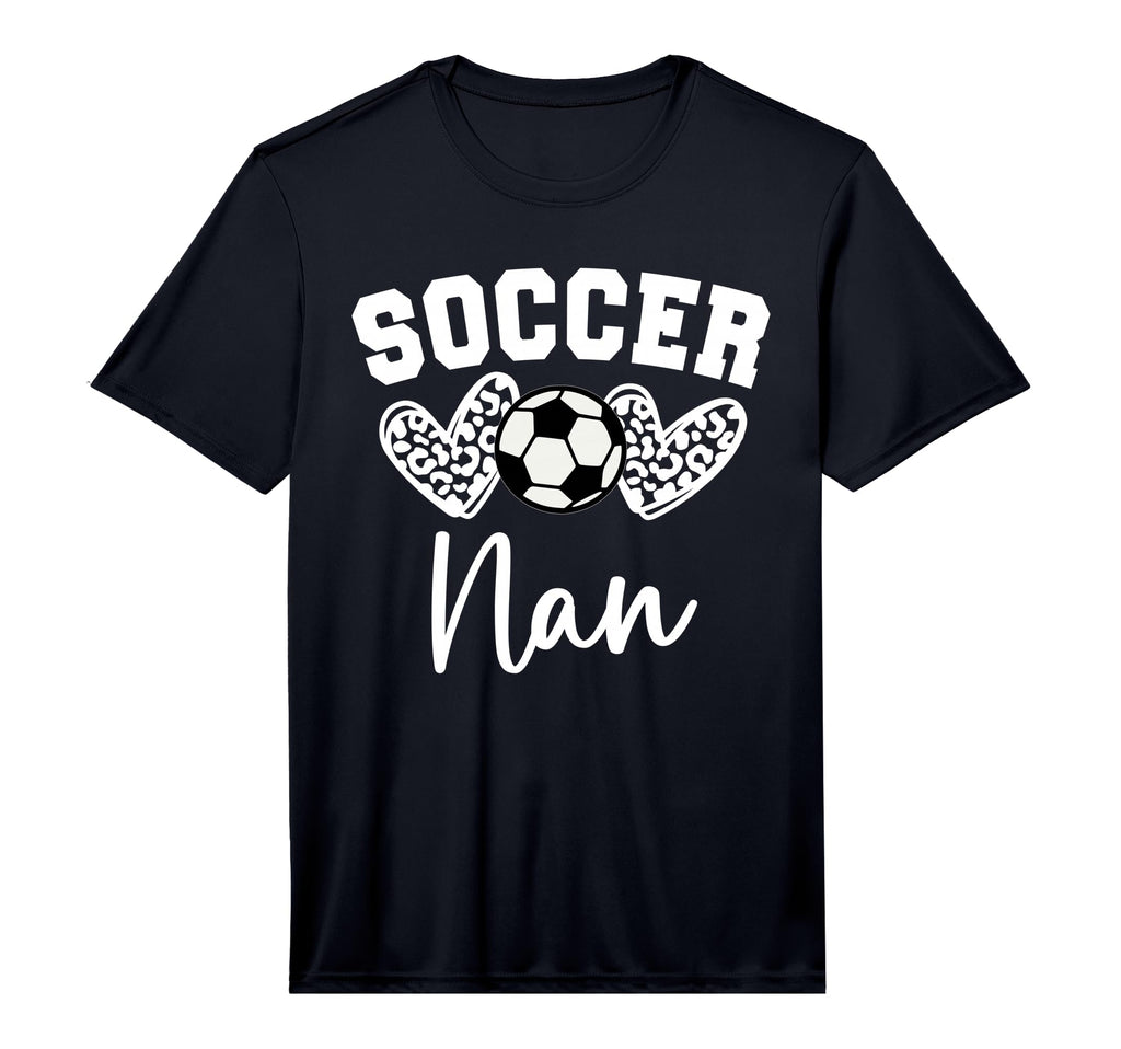 Soccer Nan Matching Family Soccer T-Shirt - Unique Graphic Men Women