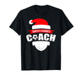 Santas Favorite Soccer Coach Funny T-Shirt - Fun Novelty Design Men Women