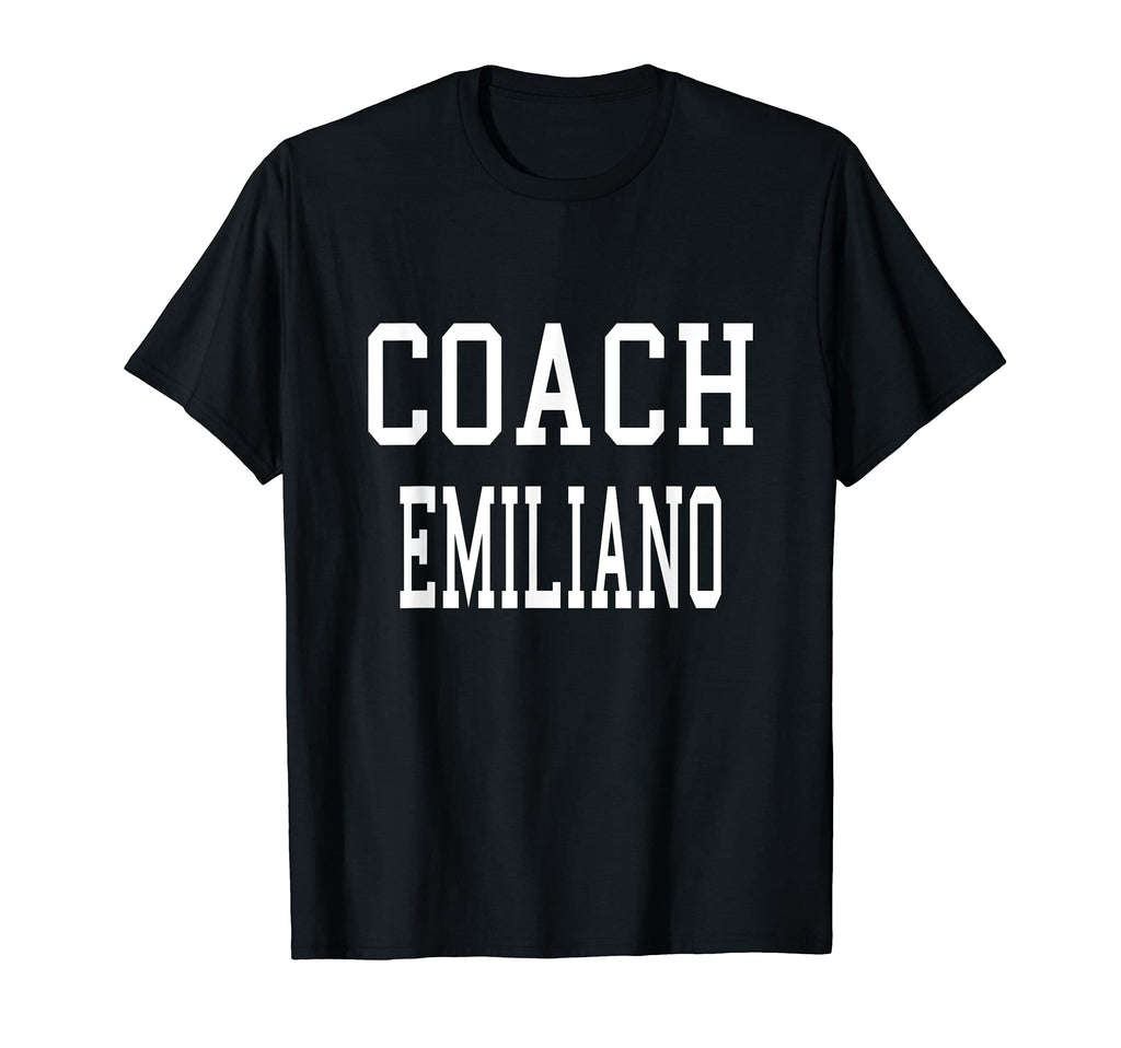 Coach Emiliano Custom Football T-Shirt - Custom Art Print for Adults