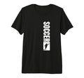 Soccer Coach Distressed Soccer Player T-Shirt - Trendy Graphic for Adults
