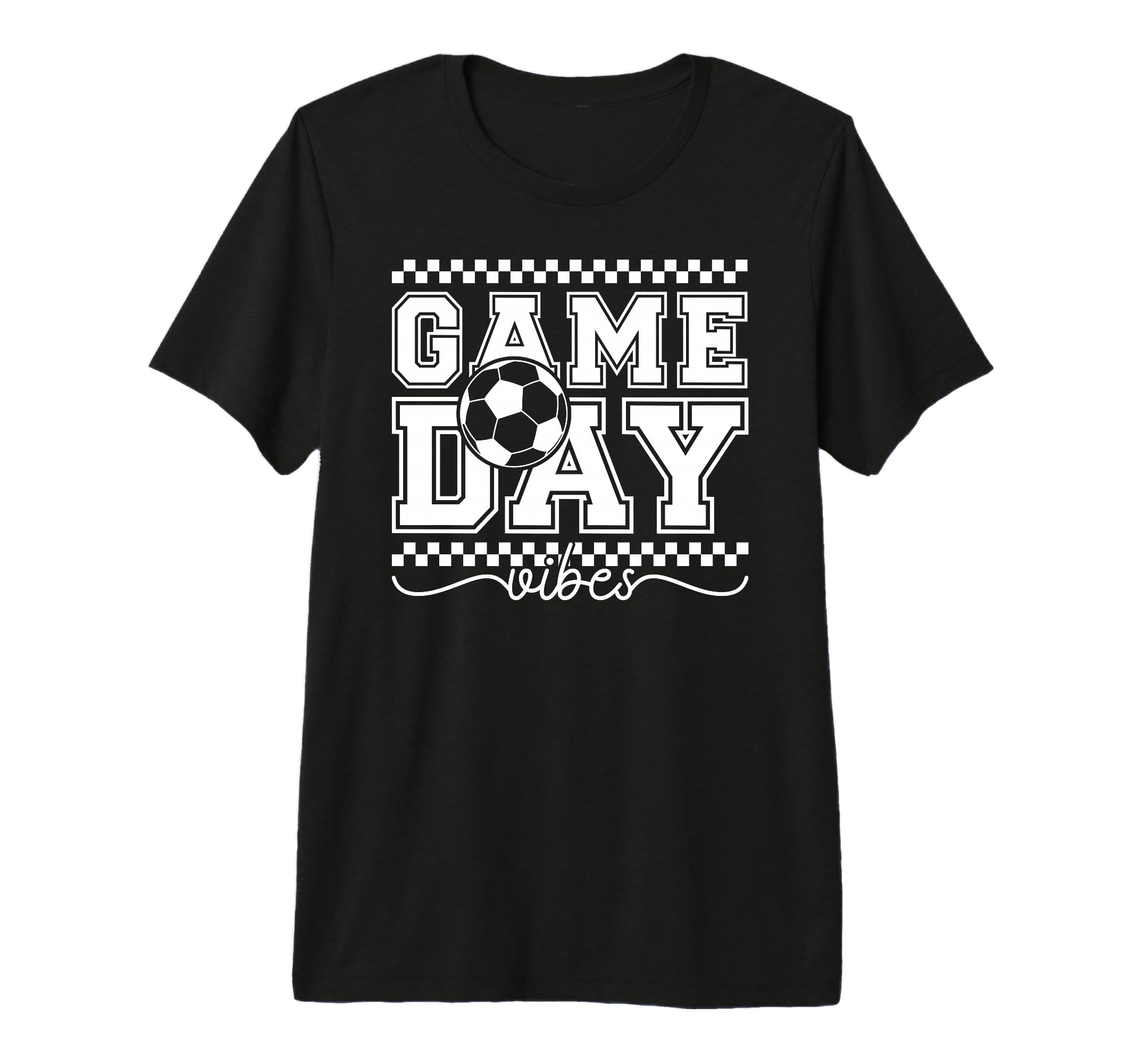 Game Day Vibes Soccer Game Day T-Shirt - Streetwear Style for Adults