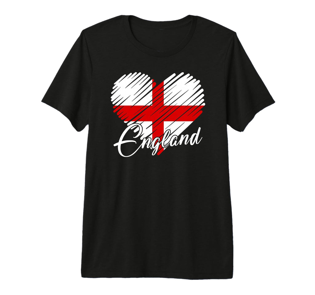 English Football England Flag T-Shirt - Aesthetic Graphic Men Women