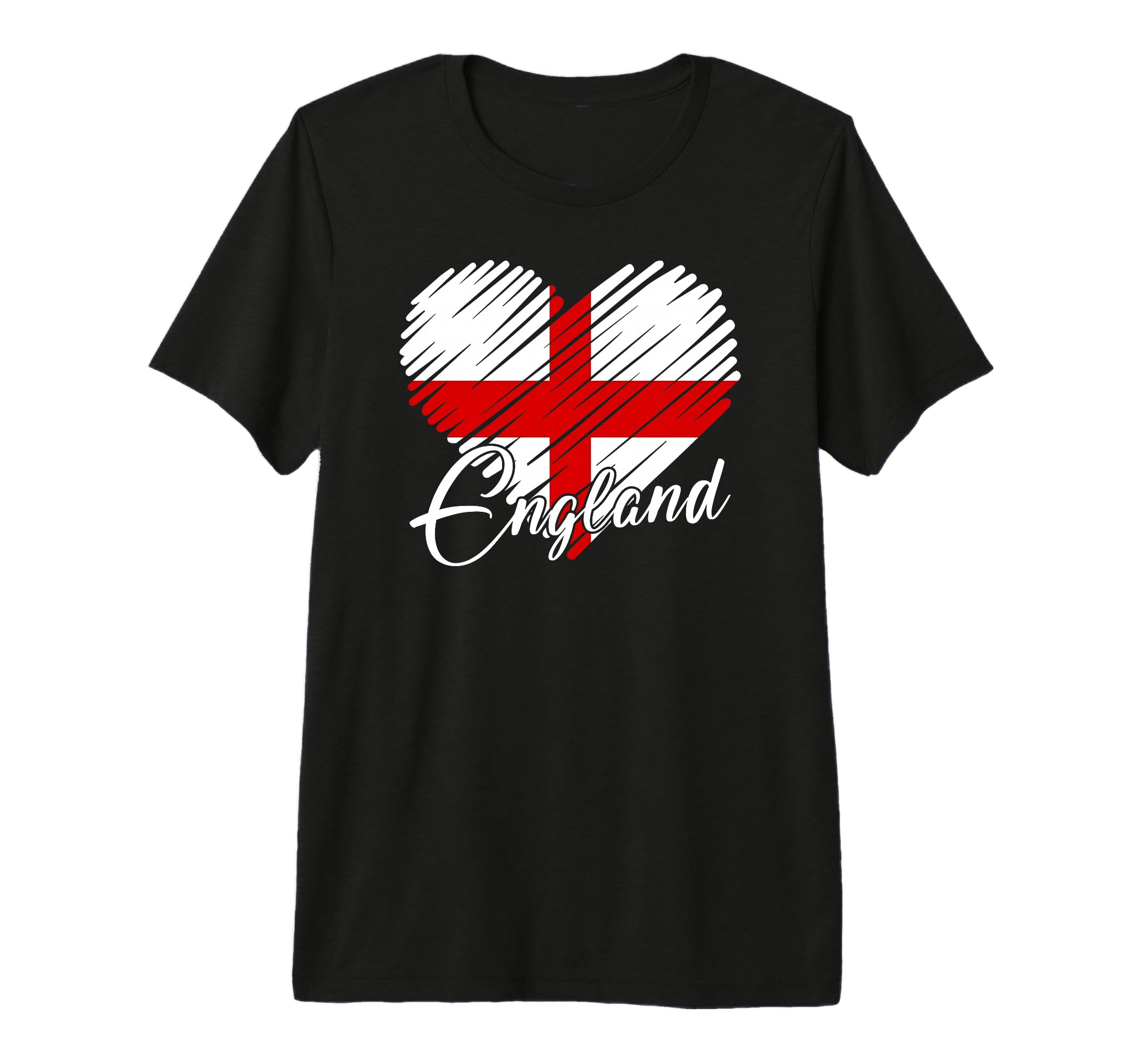 English Football England Flag T-Shirt - Aesthetic Graphic Men Women