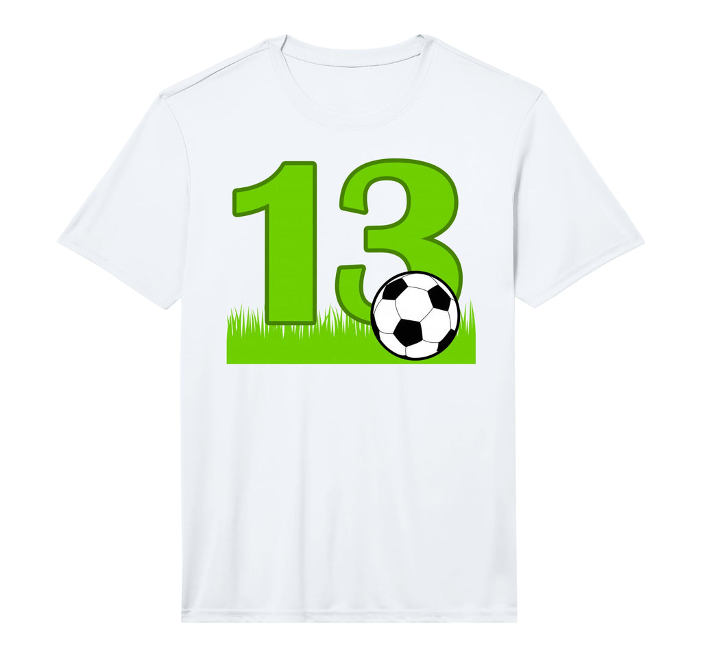 13Th Birthday Soccer 13 Years Old T-Shirt - Streetwear Style Men Women