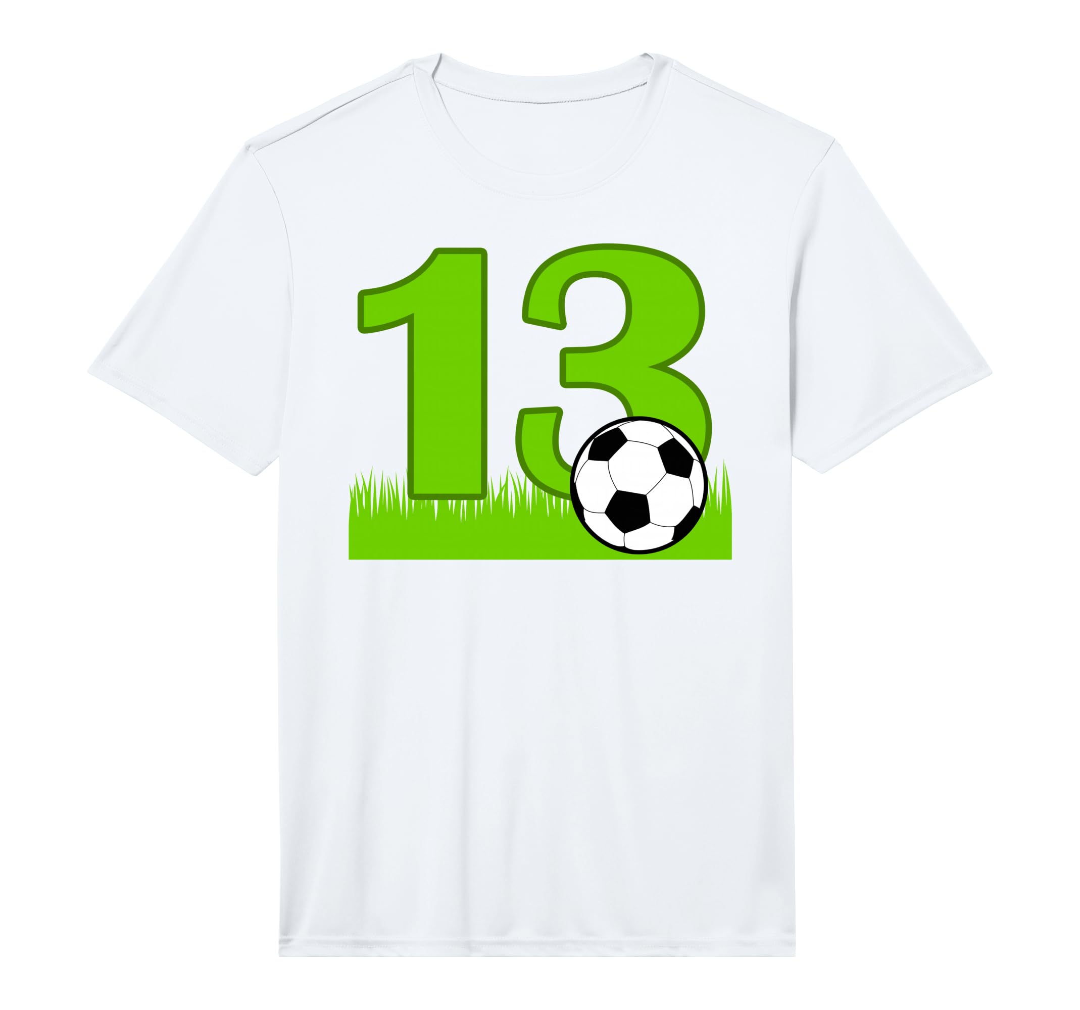 13Th Birthday Soccer 13 Years Old T-Shirt - Streetwear Style Men Women