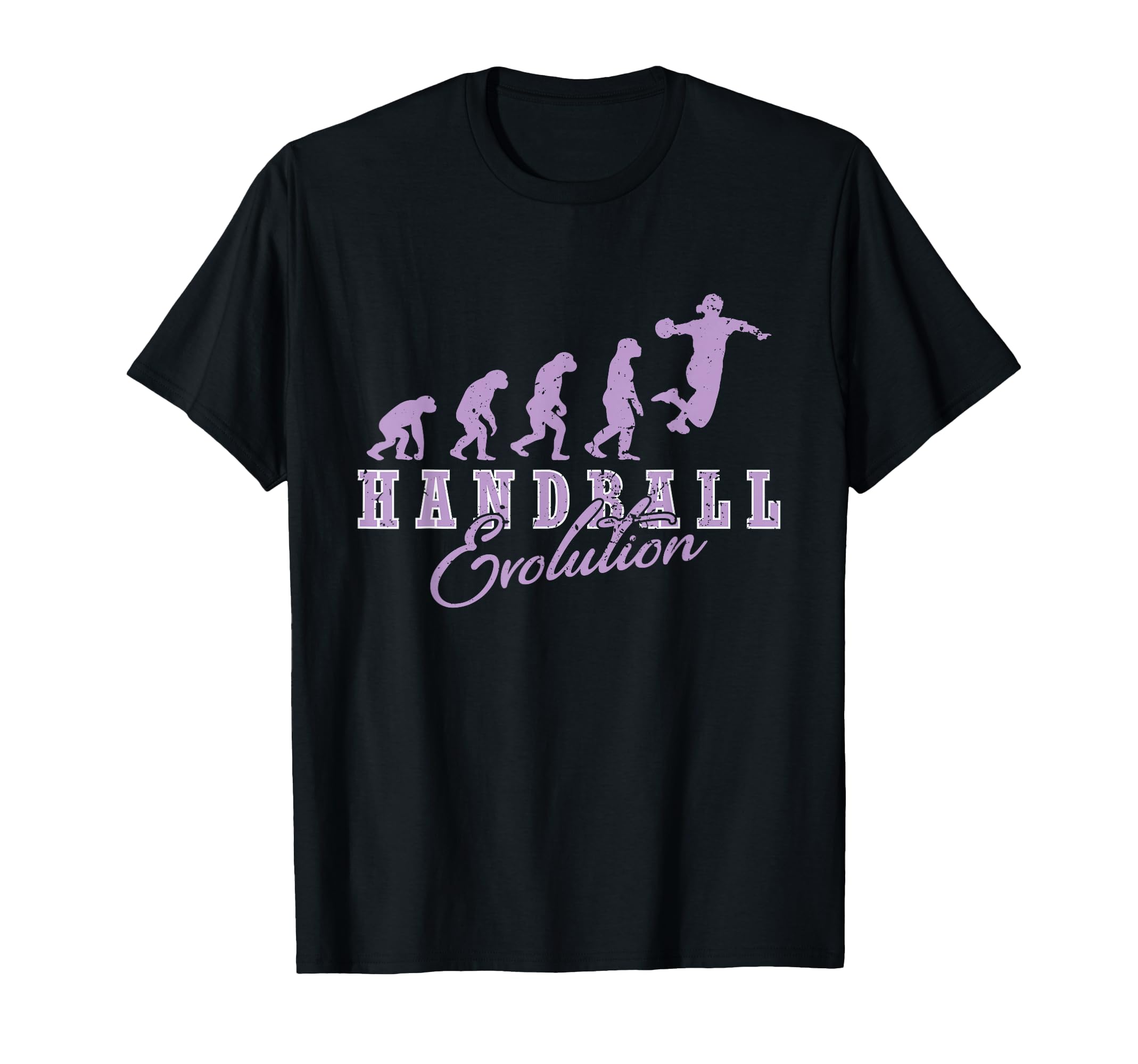 Handball Evolution Sport Jump Goal T-Shirt - Streetwear Style Men Women