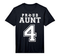 Number 4 Custom Proud Soccer Futbol T-Shirt - Custom Art Print Men Women