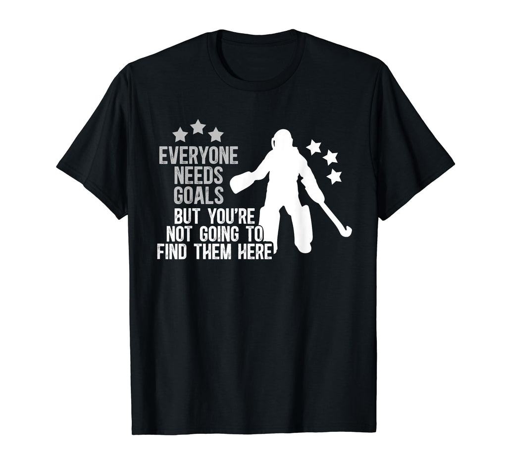 Field Hockey Keeper Funny Field T-Shirt - Aesthetic Graphic for Adults