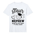 2027 Senior Soccer Nephew Proud Family T-Shirt - Graphic Print Men Women
