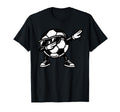 Dabbing Soccer Ball Funny Sport Player T-Shirt - Novelty Apparel Men Women